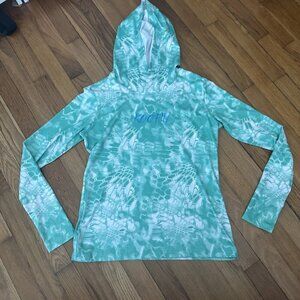 Koofin Men's Fishing Hoodie Shirt Top High Performance Gear Size S